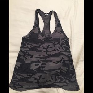 Splendid camo racerback tank